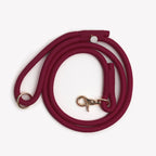 Bordeaux Braided Rope Dog Leash