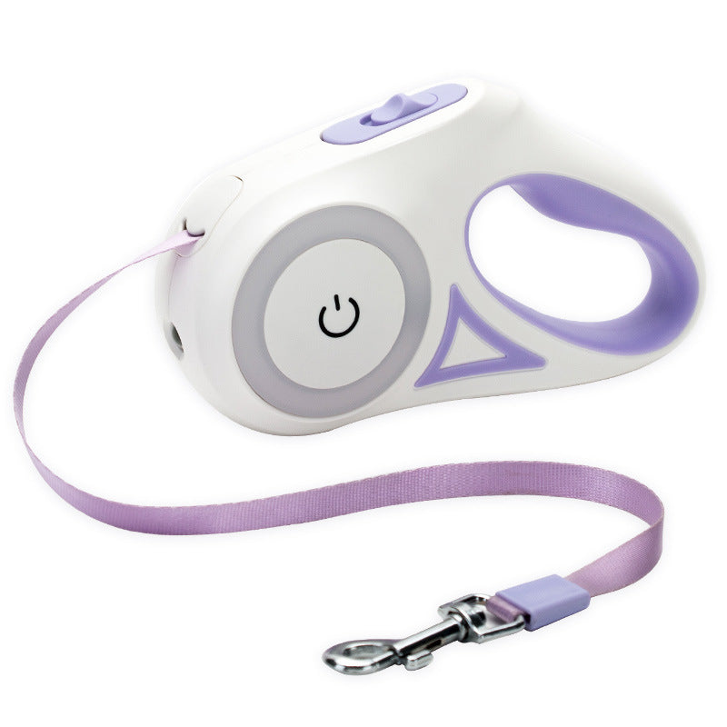 Everyday LED Retractable Dog Leash & Collar