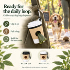 Coffee Walk Dog Poop Bag Dispenser