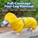 Rainy Day Full-Coverage Dog Raincoat