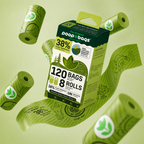 Countdown Rolls® Unscented Leash Roll Poop Bags