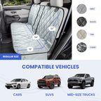 Rear Seat Cover for Fold Down Seats - No Hammock - Regular