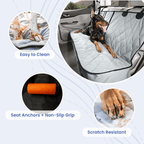 Rear Seat Cover for Fold Down Seats - No Hammock - Regular