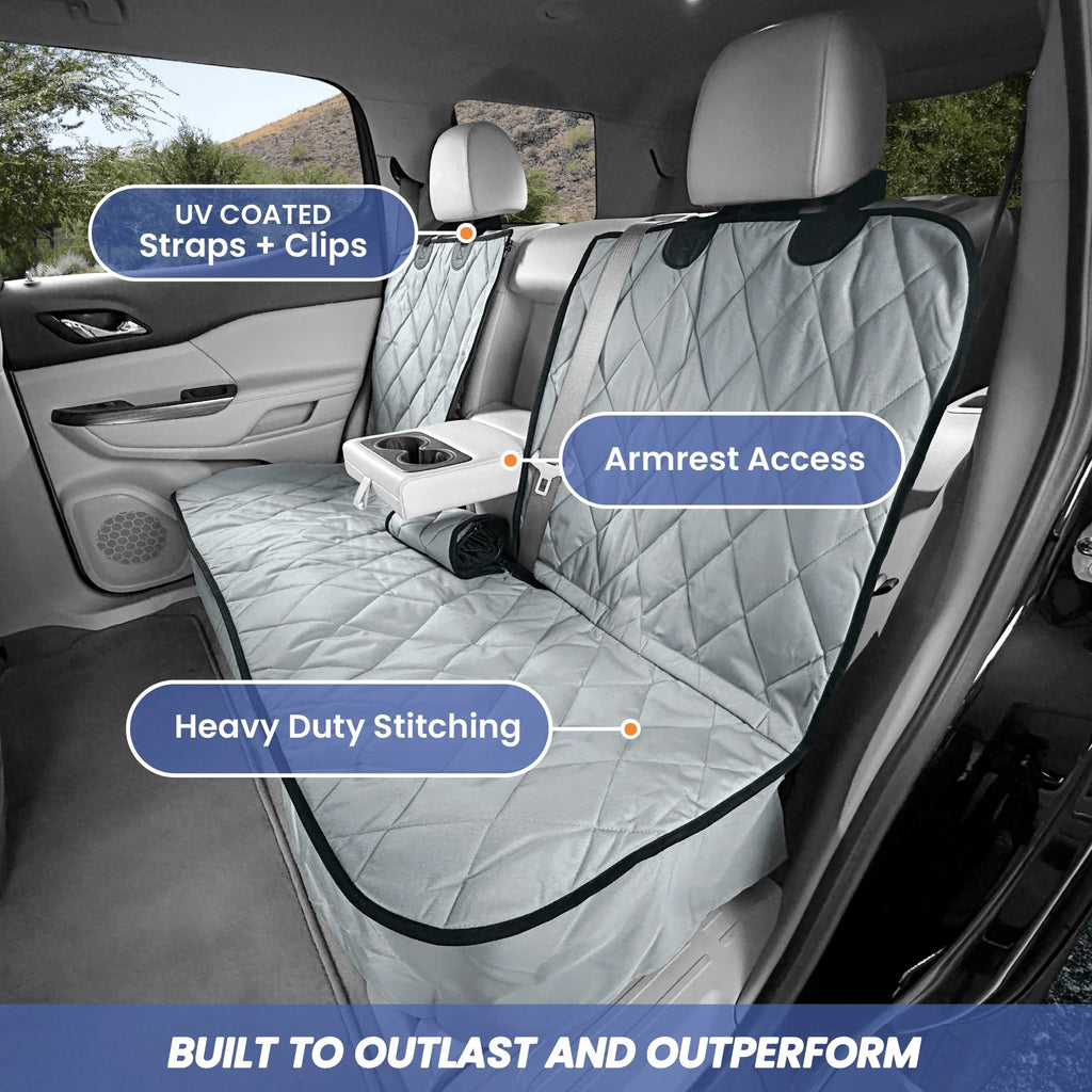 Rear Seat Cover for Fold Down Seats - No Hammock - Regular