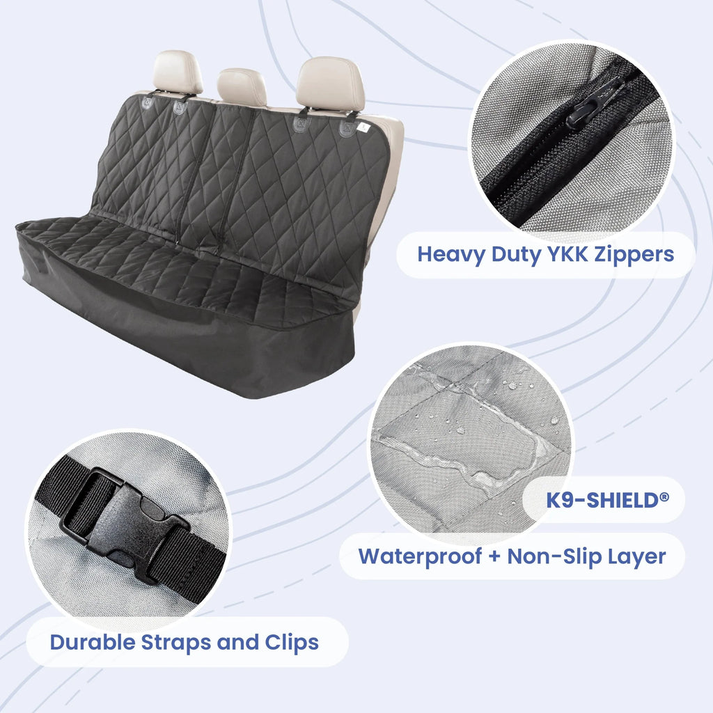Rear Seat Cover for Fold Down Seats - No Hammock - Regular